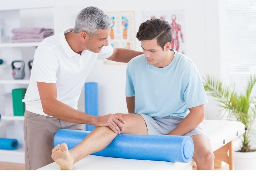 Zdravnik z arthrozo nog